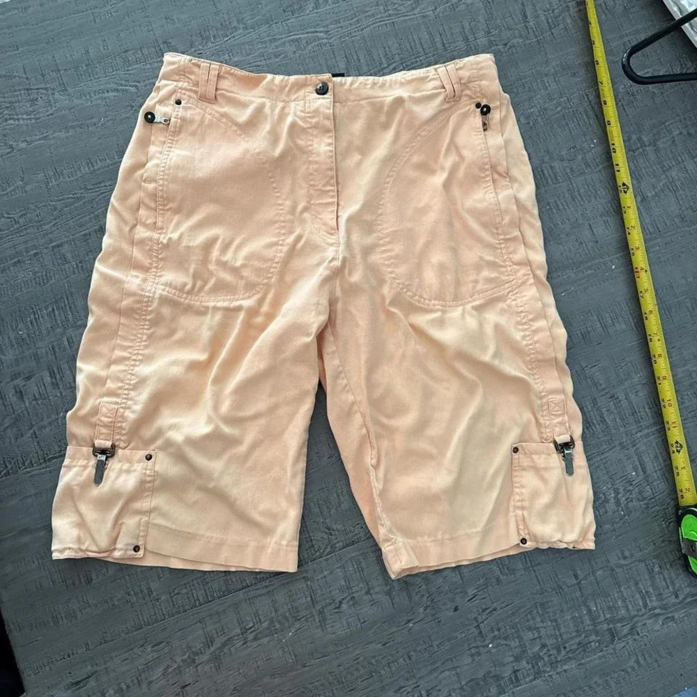 Jamie Sadock Peachy‎ pink shorts with pockets